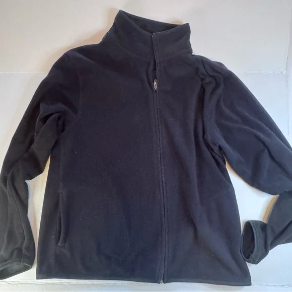 LogoAthletic by Reebok Black Full-Zip Fleece Jacket – XX-Large - Picture 7 of 13